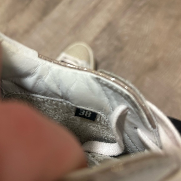 P448 Thea grey sparkle sneaker size 38 women - Picture 9 of 9